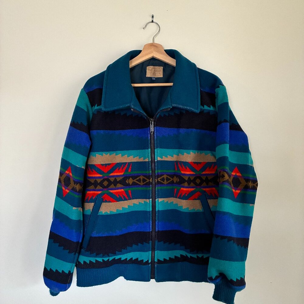 Vintage Pendleton Wool Jacket Women's Size L